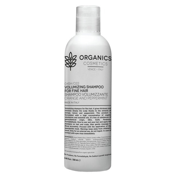 Organics Cosmetics Champú Volumen Cabello Fino 250ml-2