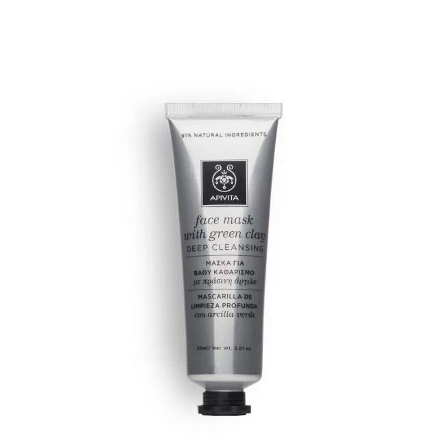 Apivita Mascarilla Facial Arcilla Verde 50ml-1