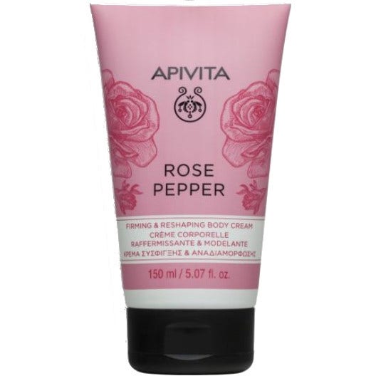 Apivita Crema Corporal Reafirmante/Remodeladora Pimienta Rosa 150ml-1