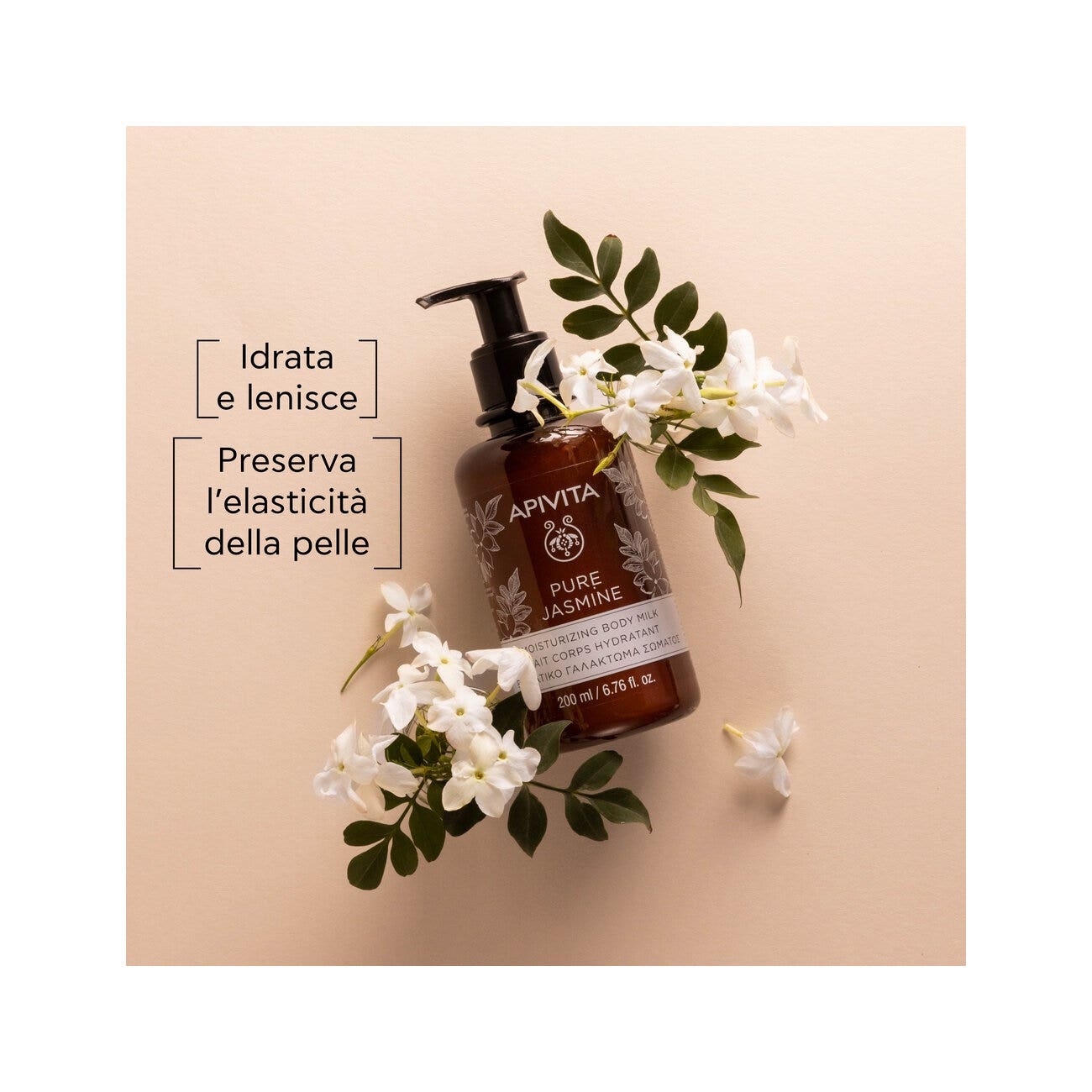 Apivita Leche Corporal Hidratante Jazmín 200ml-2