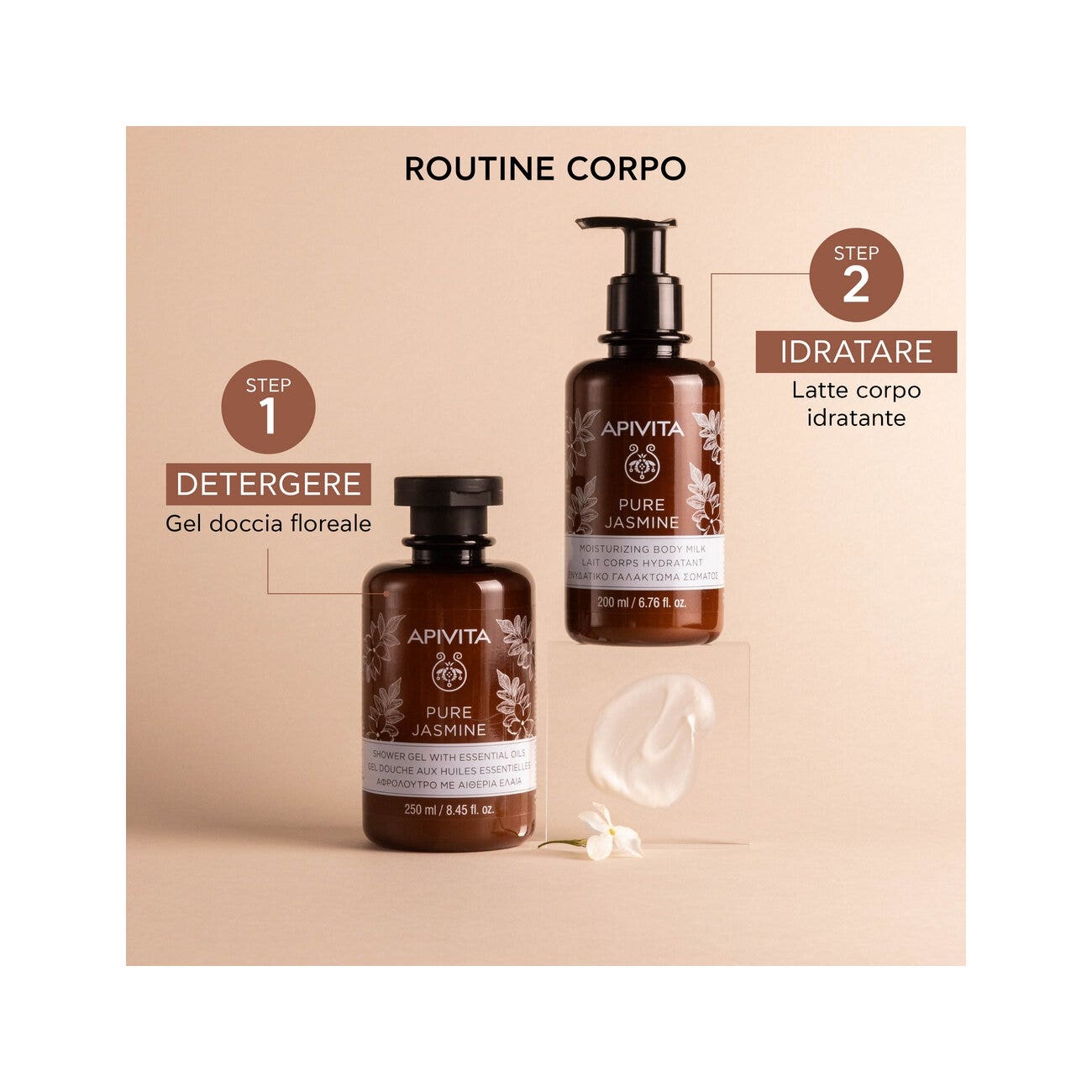Apivita Leche Corporal Hidratante Jazmín 200ml-6