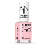 Rimmel Super Gel Polish Manicura Francesa Color 091 English Rose 12ml-1