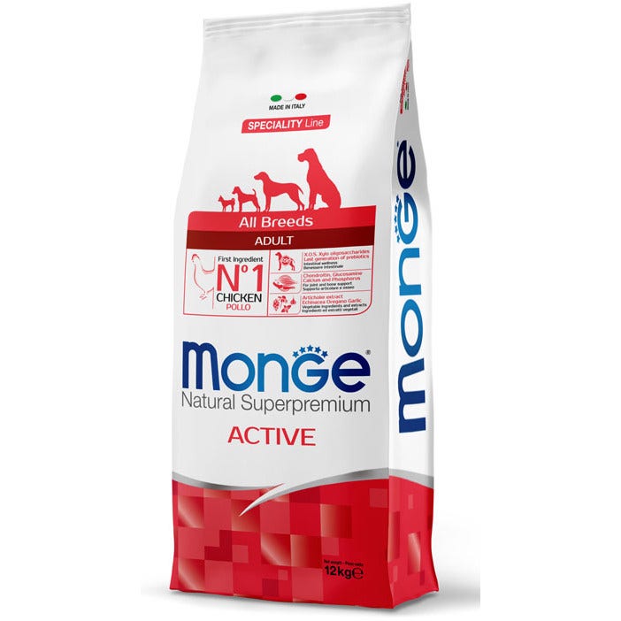 Monge Chicken Active Alimento Seco Perros Adultos Bolsa 12 Kg-1