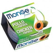 Monge Fruits Pollo Con Papaya Comida Húmeda Para Gatos Adultos 80g-1