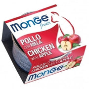 Monge Fruits Pollo Con Manzana Comida Húmeda Para Gatos Adultos 80g-1
