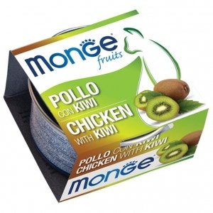 Monge Fruits Pollo Con Kiwi Comida Húmeda Para Gatos Adultos 80g-1