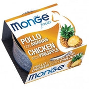 Monge Fruits Pollo Con Piña Comida Húmeda Para Gatos Adultos 80g-1
