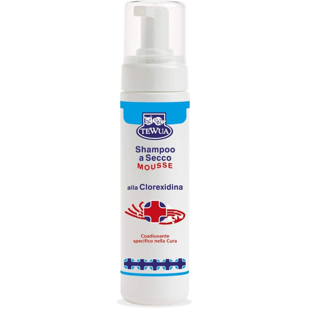 Tewua Mousse Clorhexidina Adyuvante Infecciones Para Todo Tipo De Cabello 200ml-1