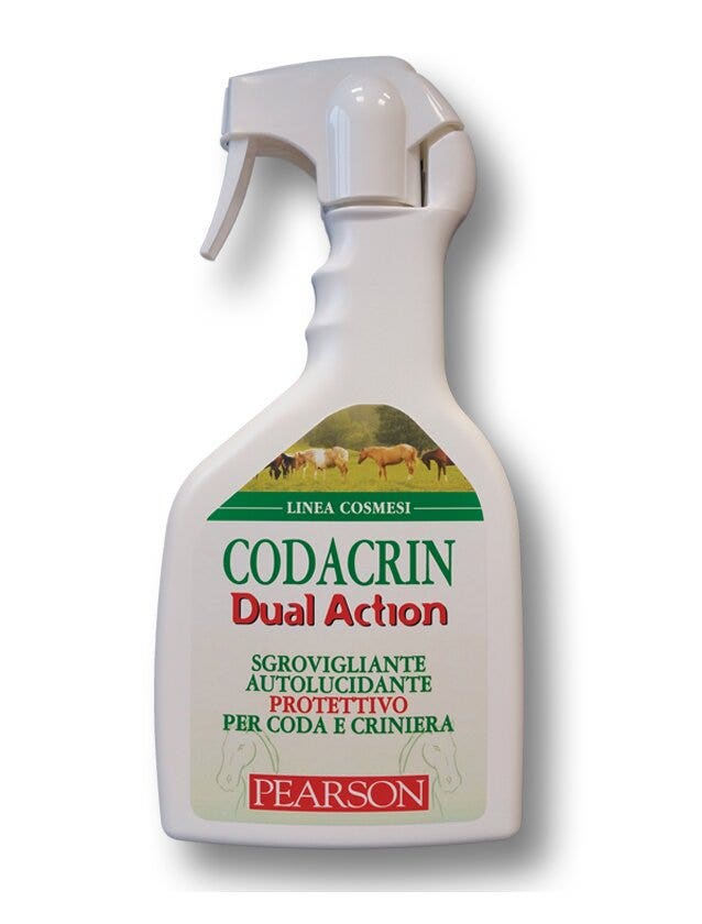 Guglielmo Pearson Codacrin Doble Acción Desenredante/Autobrillante/Protector para Cola y Crin Equino 700ml-1