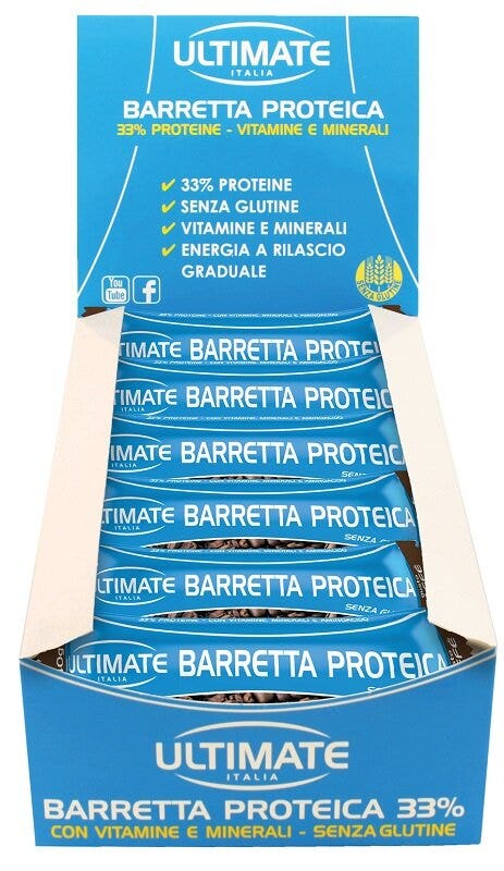Barrita Proteica Ultimate Coffee 24 Piezas de 40g-2