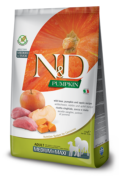 Farmina N&D Calabaza Jabalí Y Calabaza Perros Adultos Medianos Y Grandes Saco 2,5kg-1