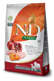 Farmina N&D Calabaza Pollo Y Calabaza Perros Adultos Medianos Y Grandes Saco 12kg-1