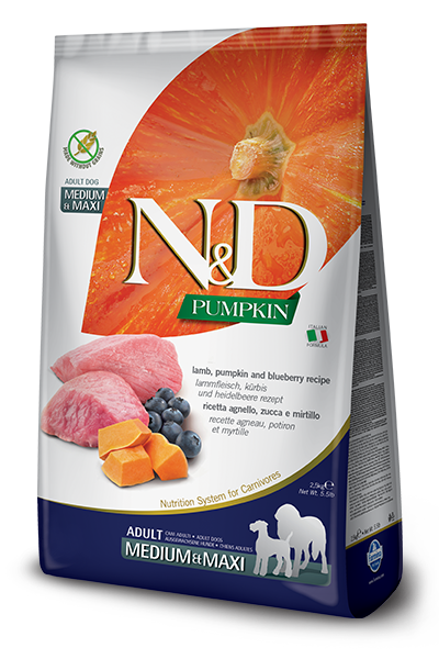 Farmina N&D Calabaza Cordero Y Calabaza Perros Adultos Mediano Y Grande Saco 12kg-1