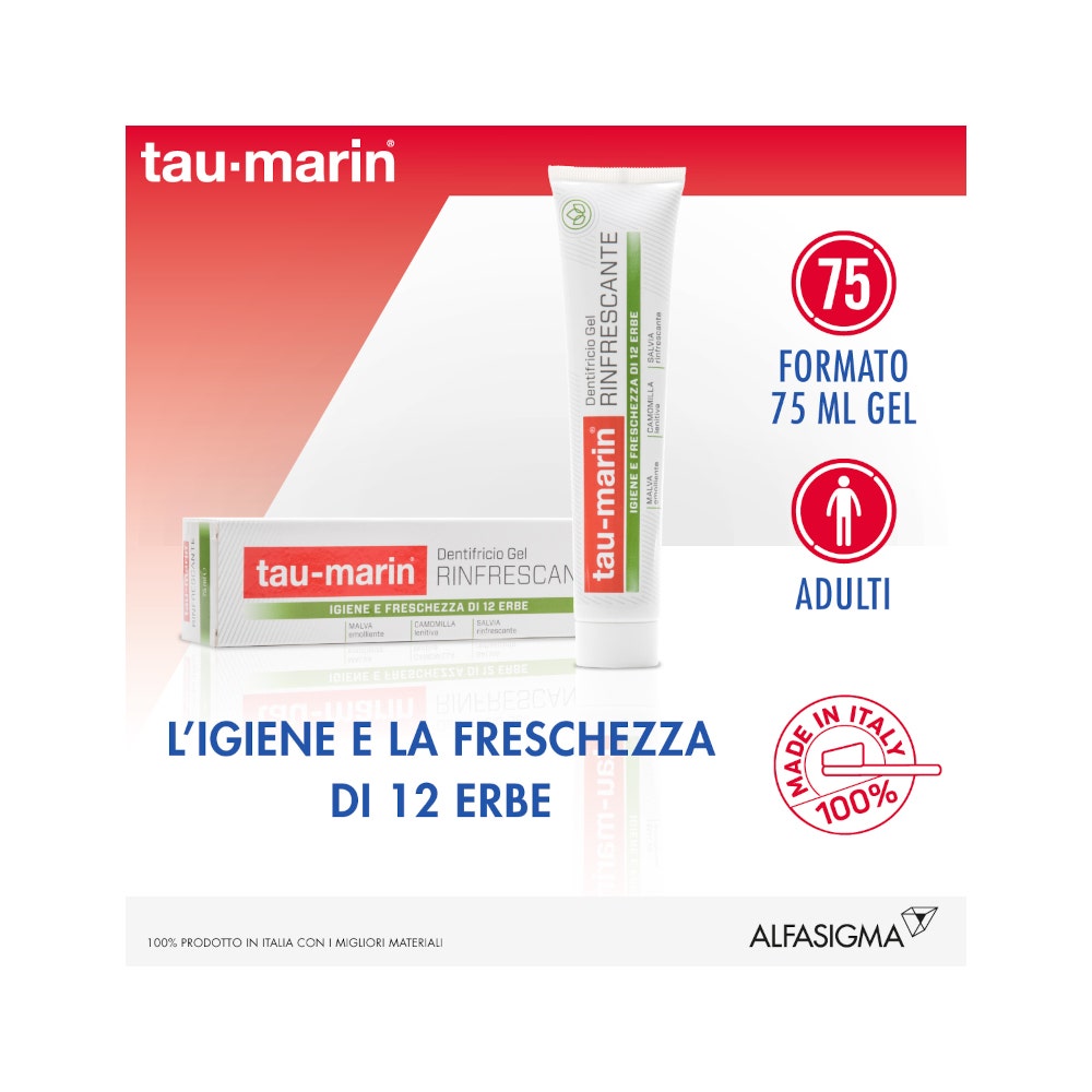 Taumarin Dentífrico Refrescante 75ml-7