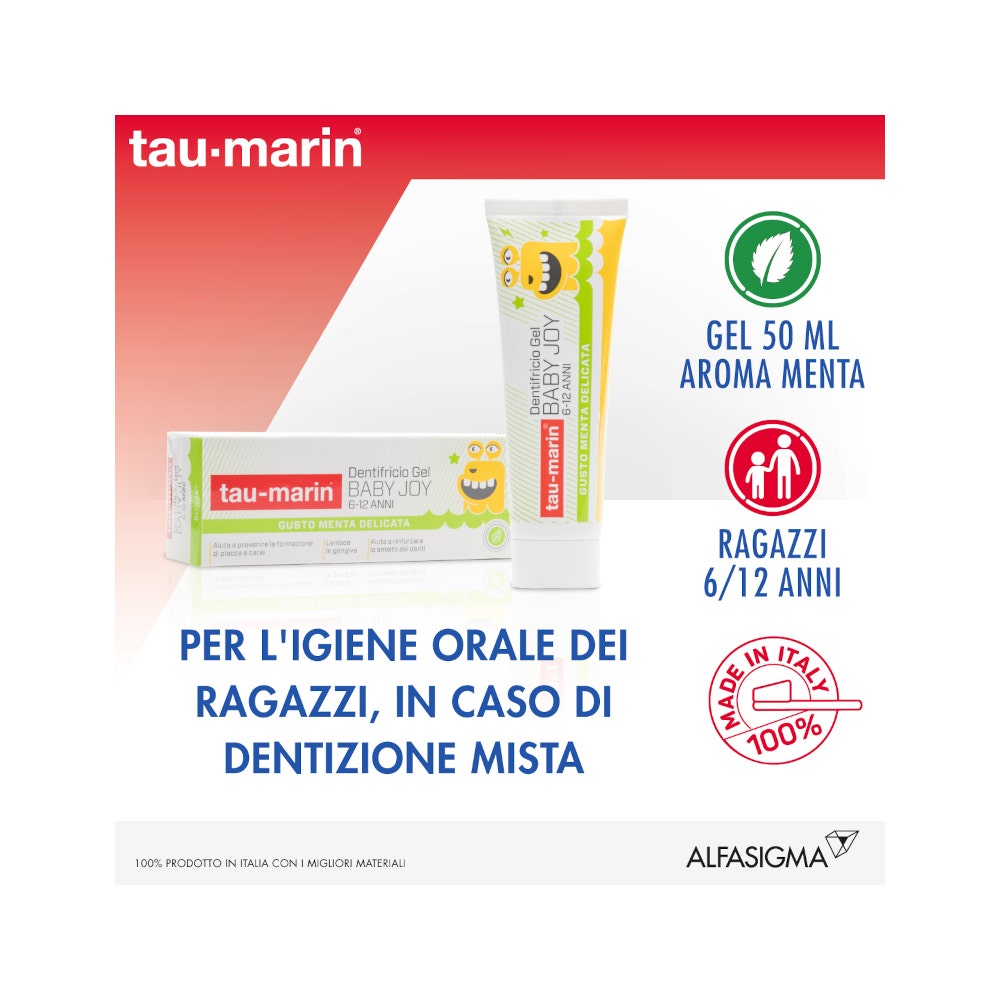 Tau Marin Baby Joy Dentífrico 50ml-6