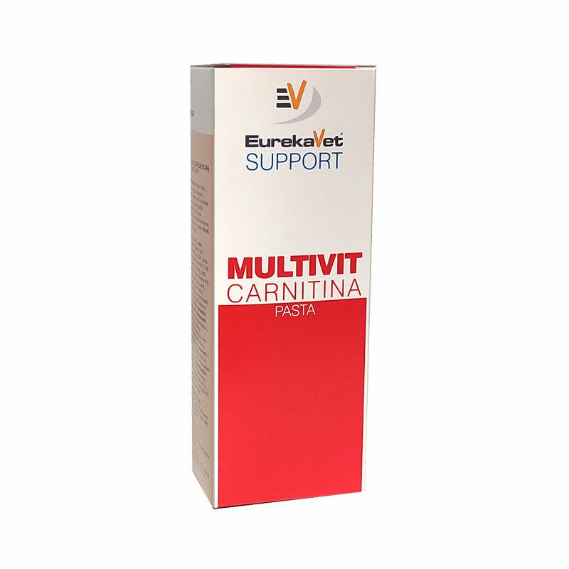 Eurekavet Support Multivit Carnitina Pasta Tubo 80g-2