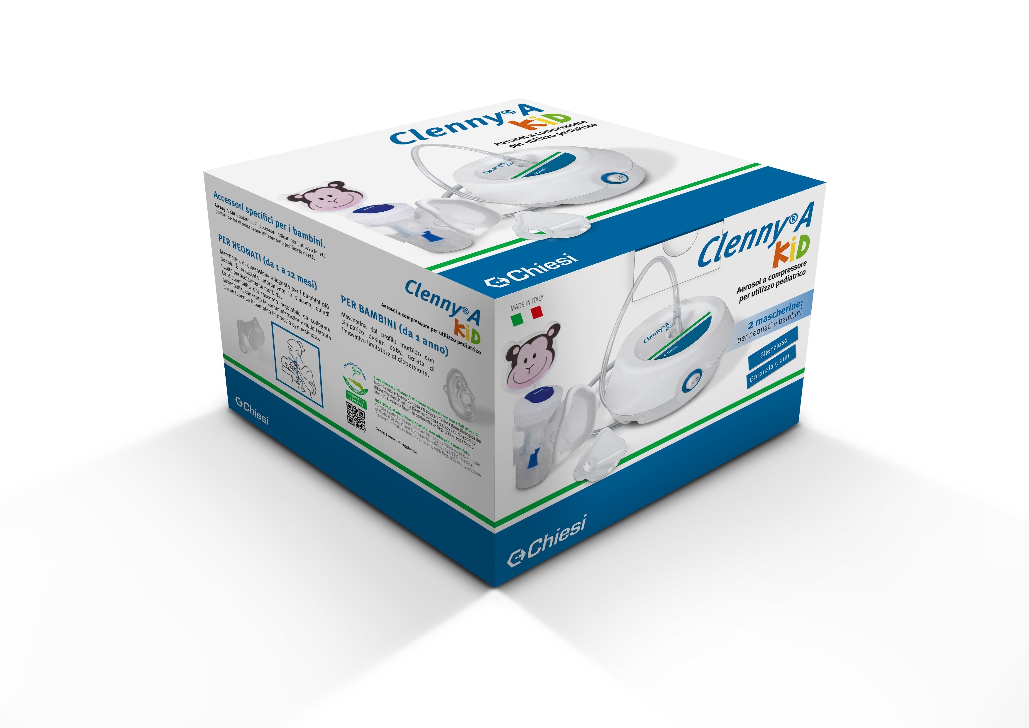 Clenny   Aerosol pediátrico con compresor