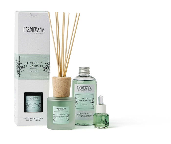 Nasoterapia Felicidad Esencia aromática Té Verde y Bergamota 15ml-1
