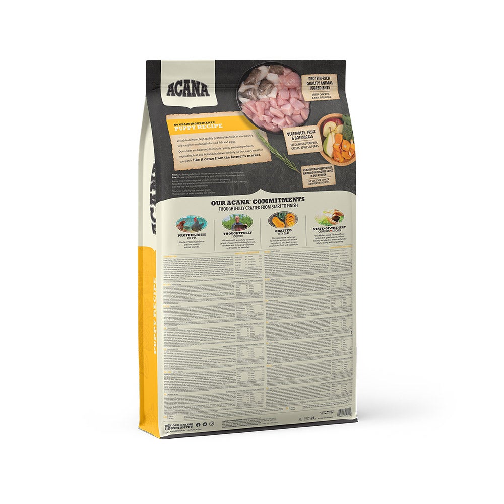 Acana Cane Puppy & Junior Heritage 25 Croquetas Ave Y Solla Bolsa 11,4kg-5