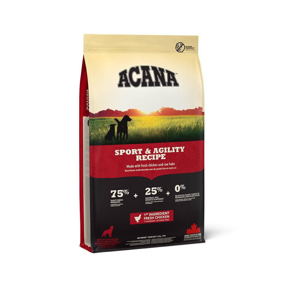 Acana Sport & Agility Heritage 25 Croquetas Ave Y Solla Bolsa 11,4kg-4