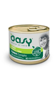 Oasy Wet Dog One Protein Conejo Comida Húmeda para Perros Adultos Small/Mini 200g-1
