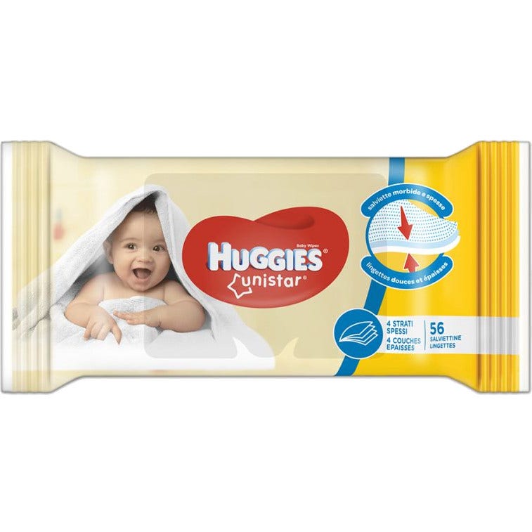 Huggies Unistar Toallitas 56 Piezas-1