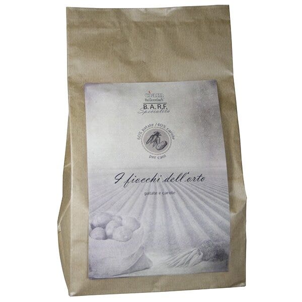 Barf I Fiocchi Dell'Orto En Patatas Y Zanahorias 1,5kg-1