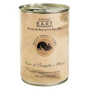 Barf Alimento Húmedo Picado Conejo Y Ternera Para Perros / Gatos Lata 400g-1