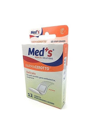 Meds Pharmacerotto Tiras De Tela No Tejida Delicada 12 Piezas-1