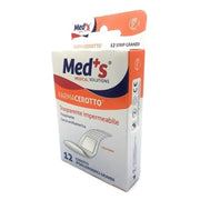 Meds Farmacerotto Tiras Hipoalergénicas Grandes 12 Piezas-2