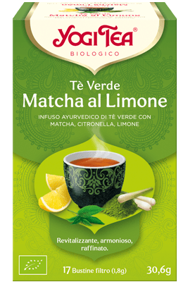 YOGI TEA TE 'VE MACHA LIM BIO-1