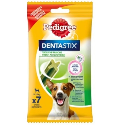 Pedigree Dentastix Fresh Snack Higiene Bucal Perros Pequeños 7 Snacks-1