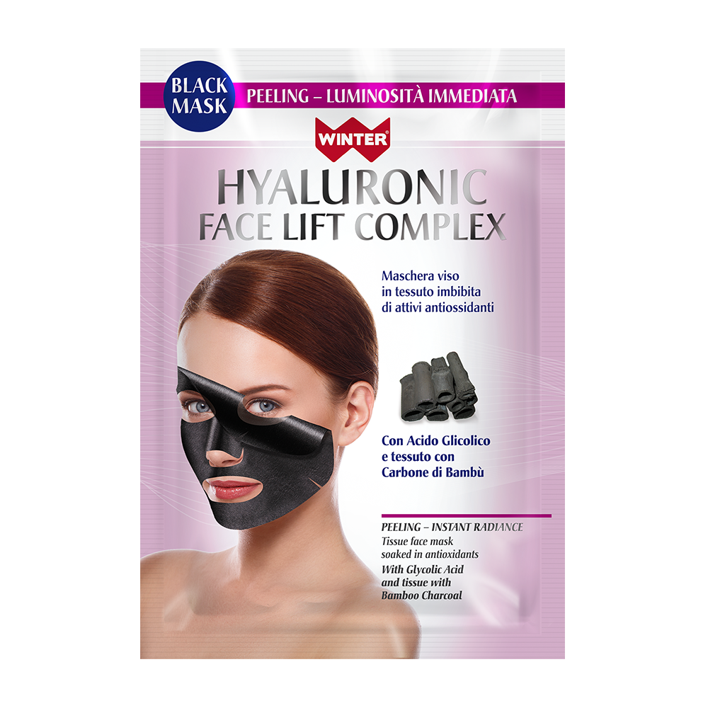 Winter Hyaluronic Jelly Mascarilla Peeling Negra 1 Pieza-2