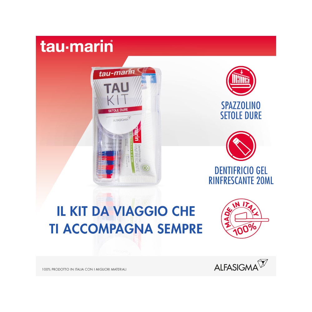 Taumarin Tau-Kit Cepillo Duro + Pasta Dental 20ml-5