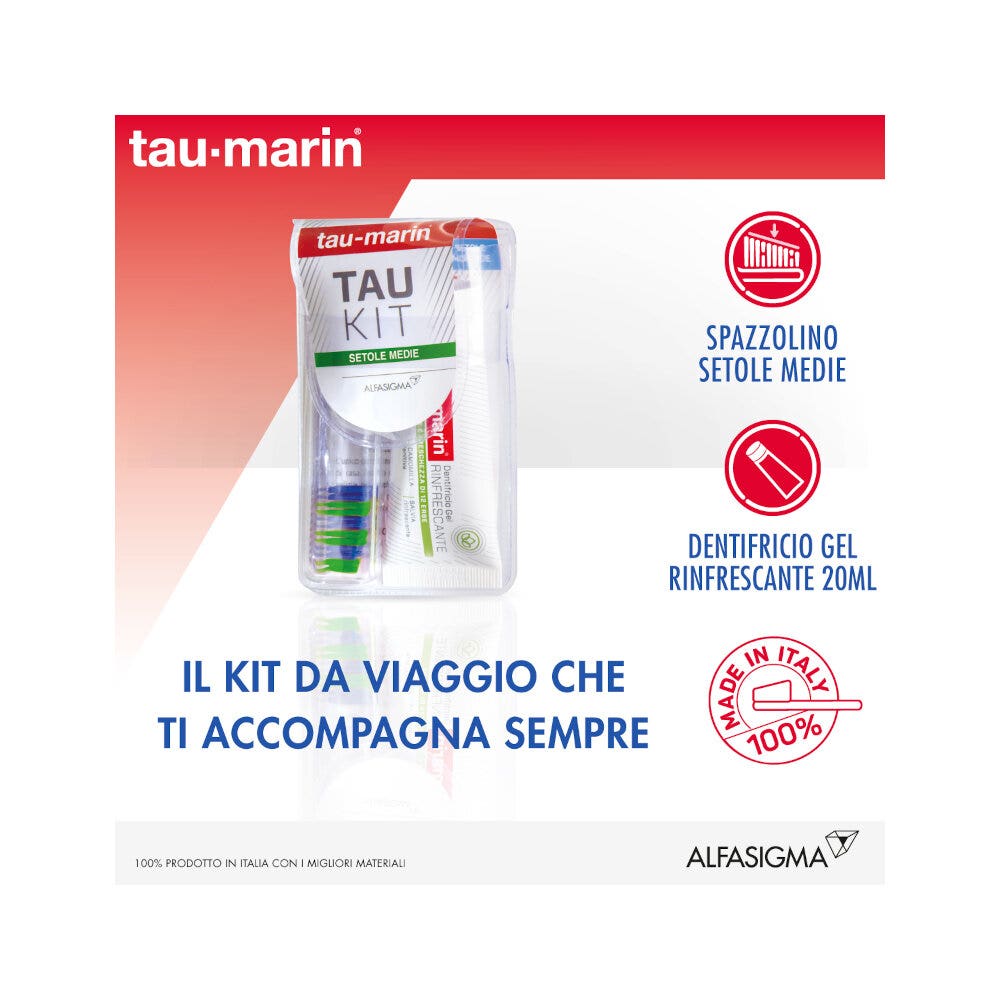 Taumarin Tau Kit Cepillo De Dientes Medio + Pasta De Dientes 20ml-9