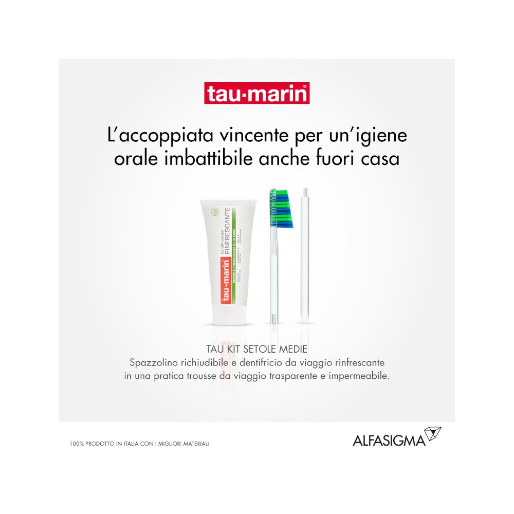 Taumarin Tau Kit Cepillo De Dientes Medio + Pasta De Dientes 20ml-8