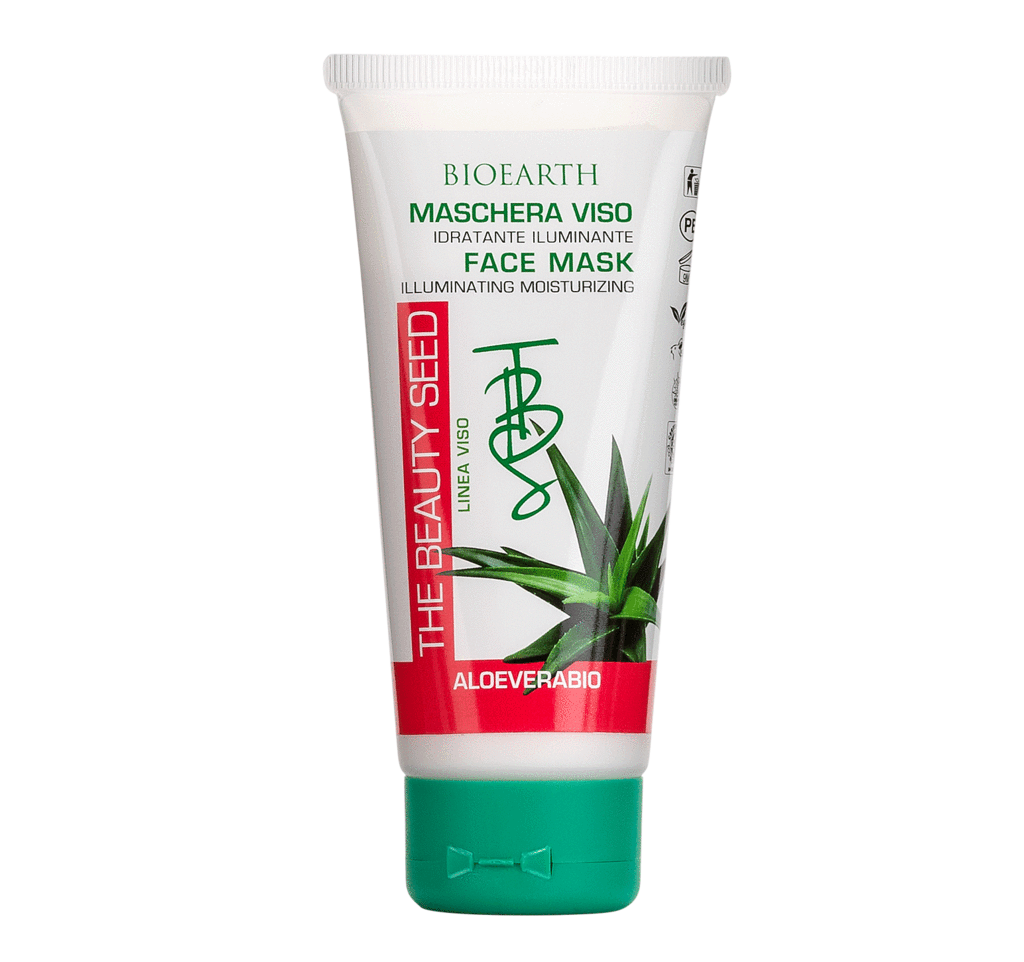 Bioearth Mascarilla Facial Aloe 100ml-2