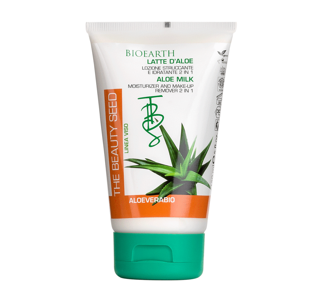 Bioearth Aloe Leche Limpiadora Hidratante Rostro 150ml-2