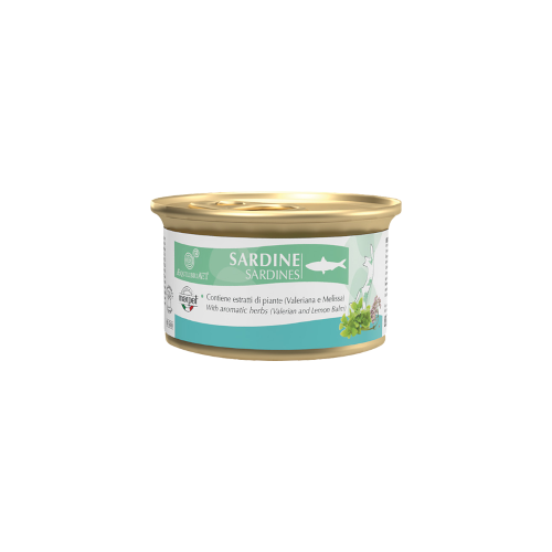 Marpet Aequilibriavet Sardinas Comida Húmeda para Gatos Adultos Lata 85g-1