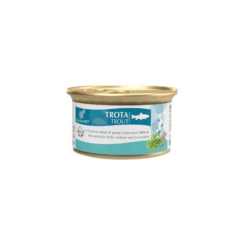 Marpet Aequilibriavet Trucha Comida Húmeda para Gatos Adultos Lata 85g-1
