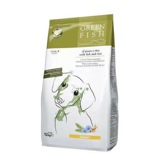 Marpet Greenfish Pescado y Arroz Pienso para Perros en Crecimiento Tamaño Grande Bolsa 12 Kg-3