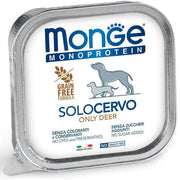 Monge Monoprotein Solo Deer Alimento Húmedo Para Perros Adultos 150g-1