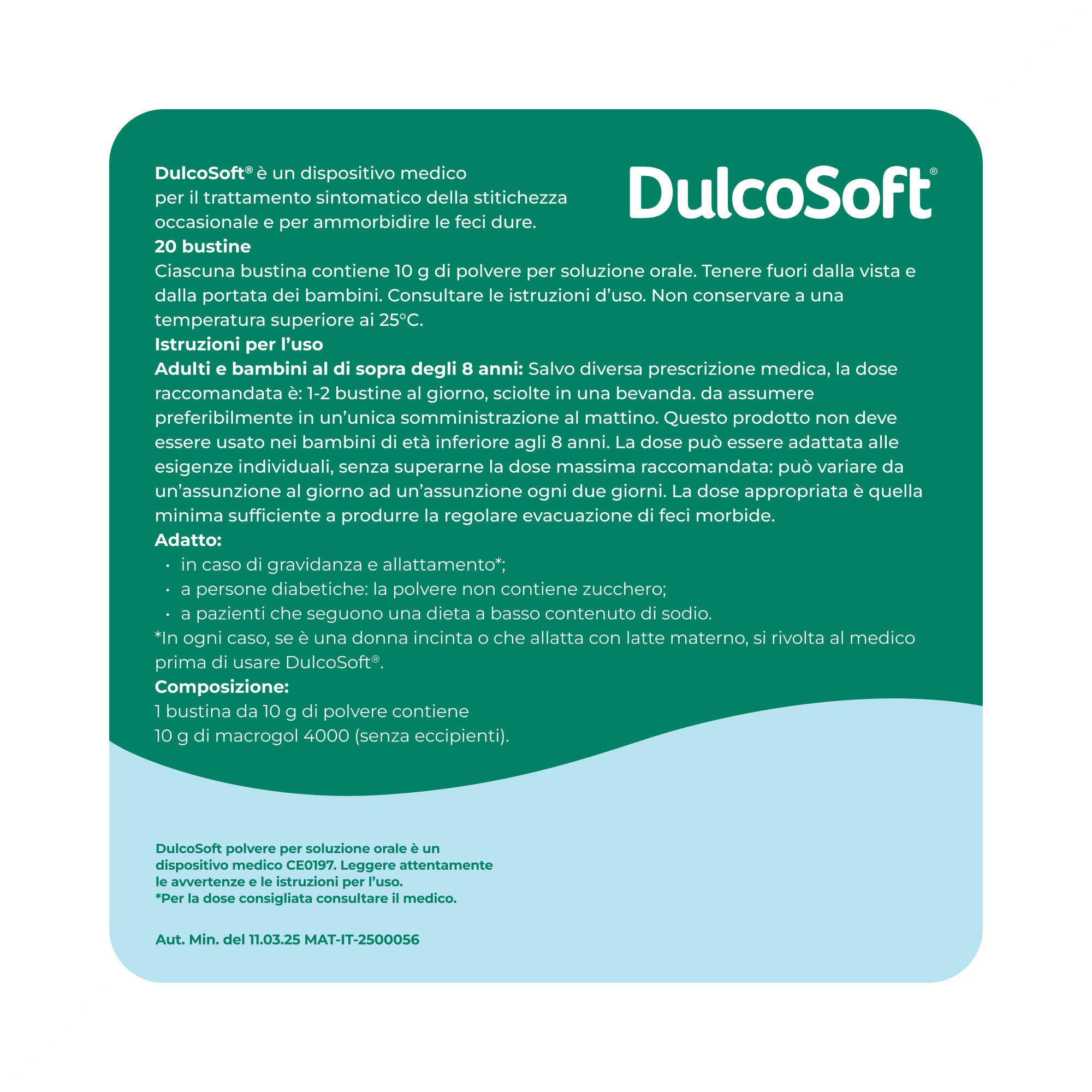 Dulcosoft, Dispositivo Médico, Heces Duras, Macrogol 4000, 20 Sobres Premedidos, Adultos, Niños-7