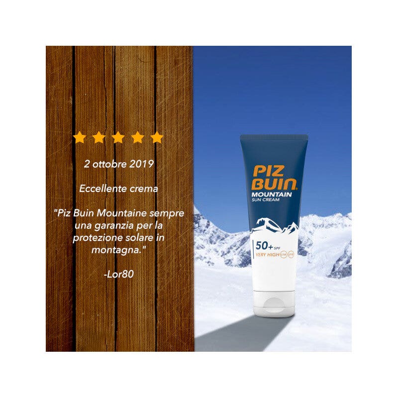 Piz Buin Crema Solar Facial Montaña SPF50+ Protección Muy Alta 50ml-7