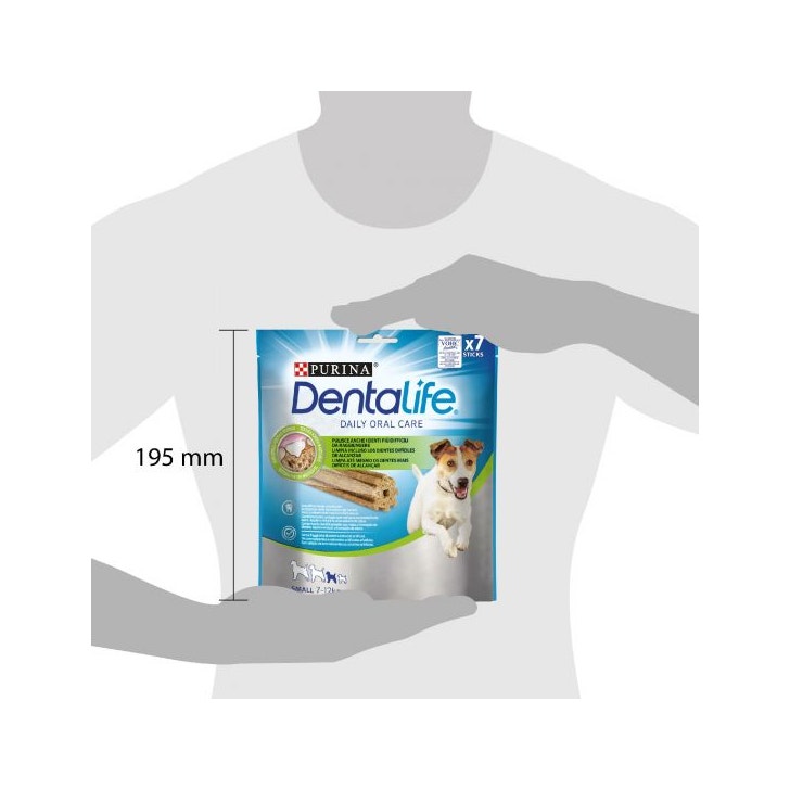 Cuidado oral diario del bocado de Purina Dentalife para los perros 7 - palillo tamaño pequeño 7 de 12kg-3