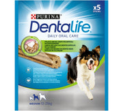 Purina Dentalife Snack Daily Oral Care para perros 12 - 25 kg tamaño mediano 5 Stick-2