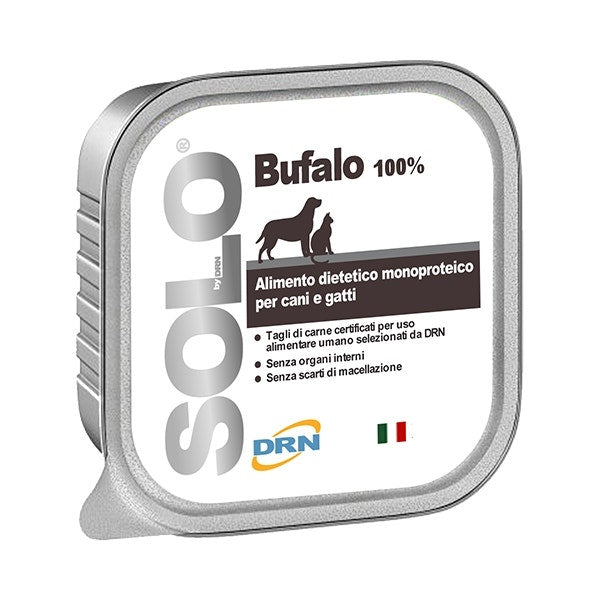 Drn Solo Bufalo Alimento Monoproteico Húmedo Dietético Para Perros / Gatos 300g-2