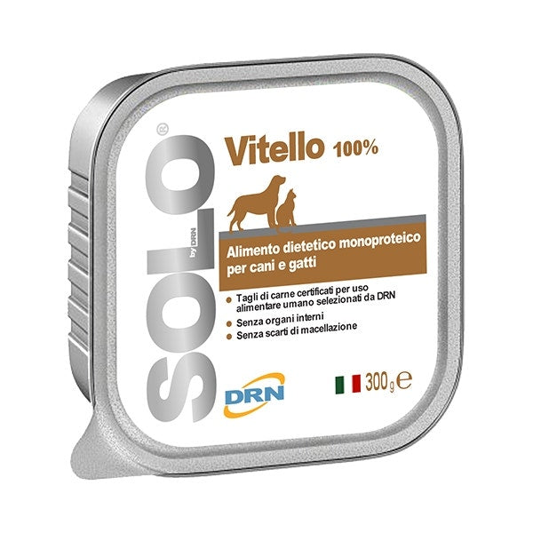 Drn Solo Calf Alimento Monoproteico Húmedo Dietético Para Perros / Gatos 300g-2