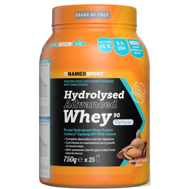 Named Sport Hydrolysed Advanced Whey Chocolate / Almendra 750g-2