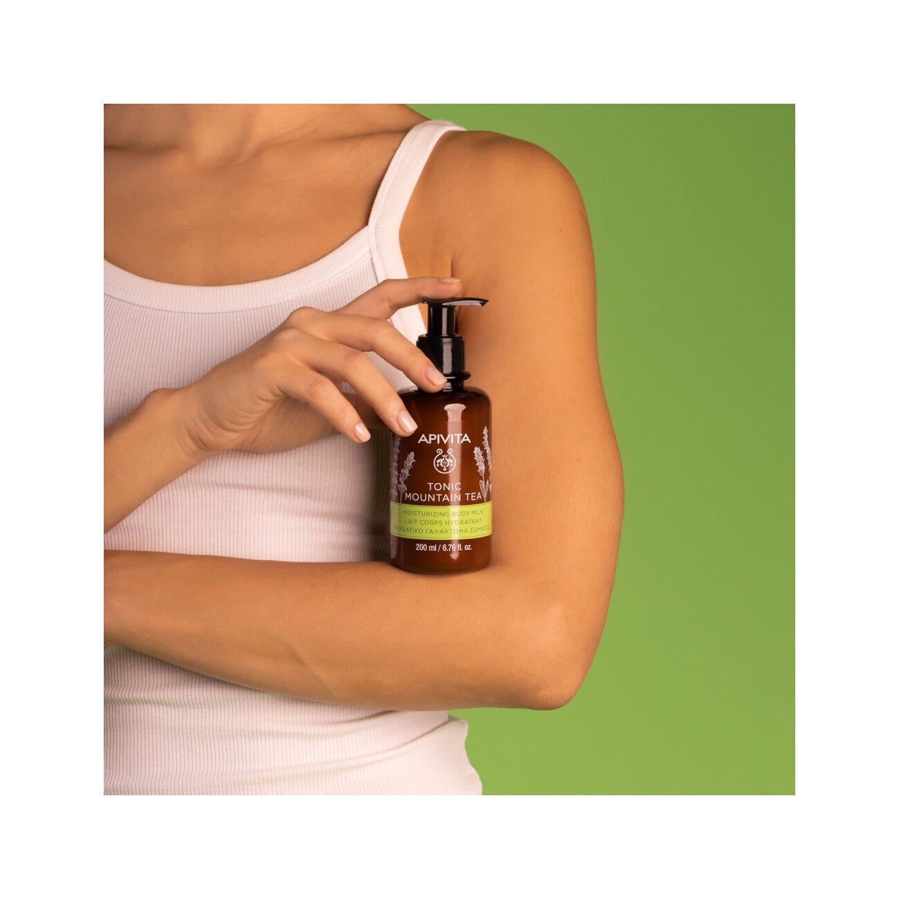 Apivita Leche Corporal Hidratante Té de Montaña 200ml-5